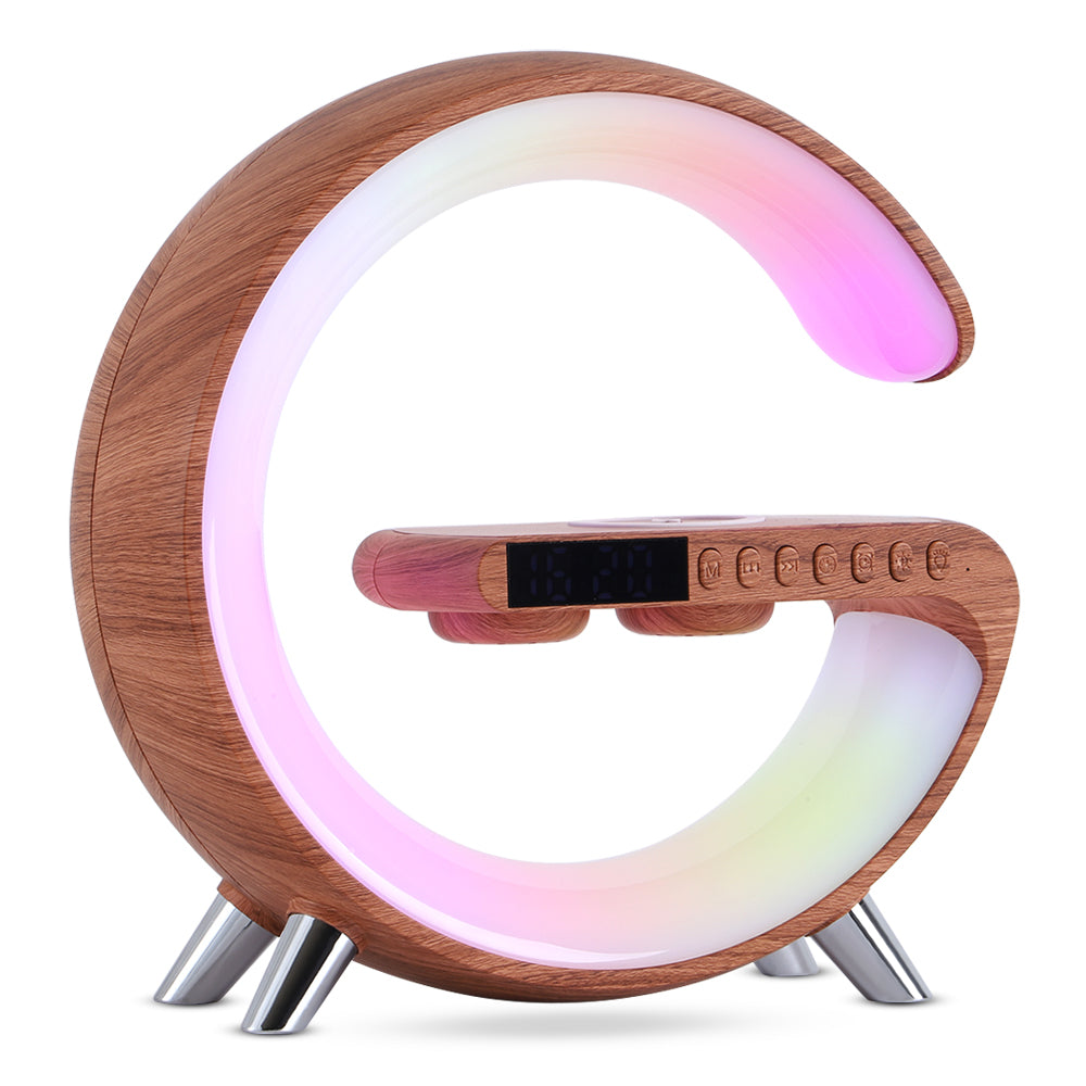 New LED Lamp Bluetooth Speaker Wireless Charger