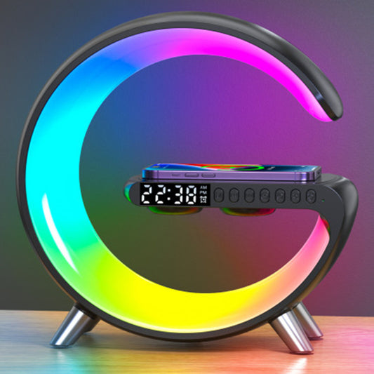 New LED Lamp Bluetooth Speaker Wireless Charger