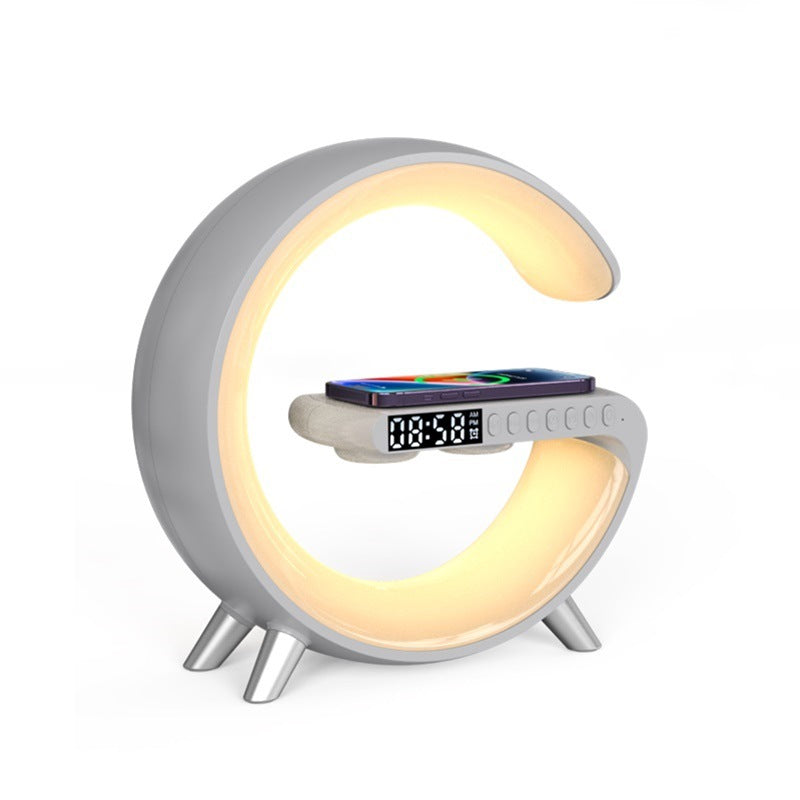 New LED Lamp Bluetooth Speaker Wireless Charger